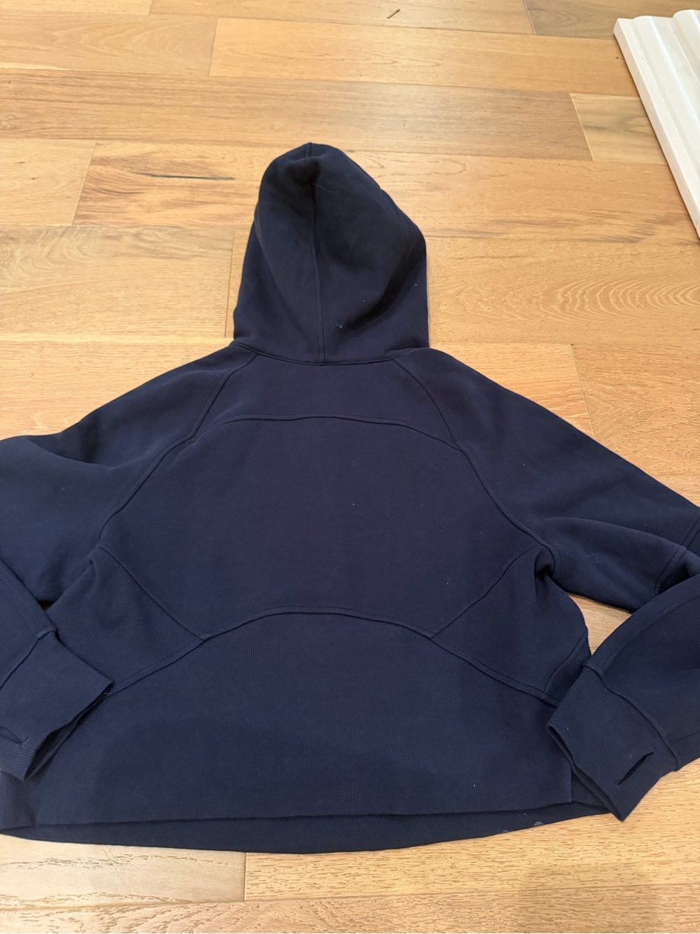 Lululemon Navy Auburn Half-Zip Scuba Hoodie - Picture 5 of 5
